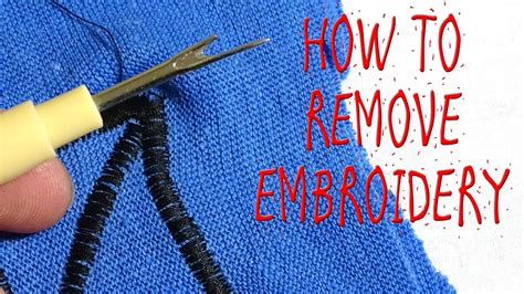 how to remove embroidery from jacket and what's the best way to store your favorite jackets?